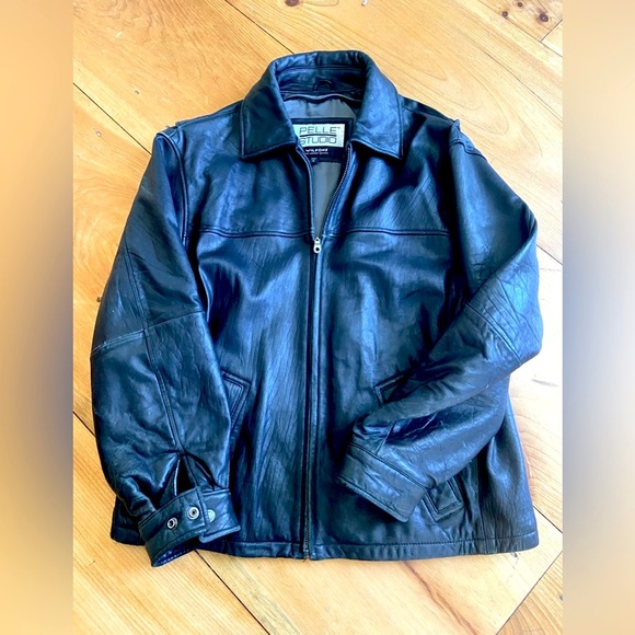 Pelle Studio Other - Pelle Studio Classic Mens Leather Jacket - Medium